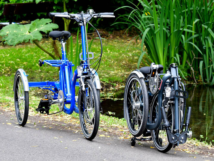 Di Blasi Folding Disability Trike Tricycle R30 Controls